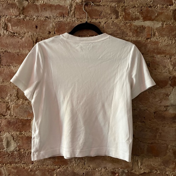 COS Clean Cut T-Shirt in White Size Small - Picture 4 of 4
